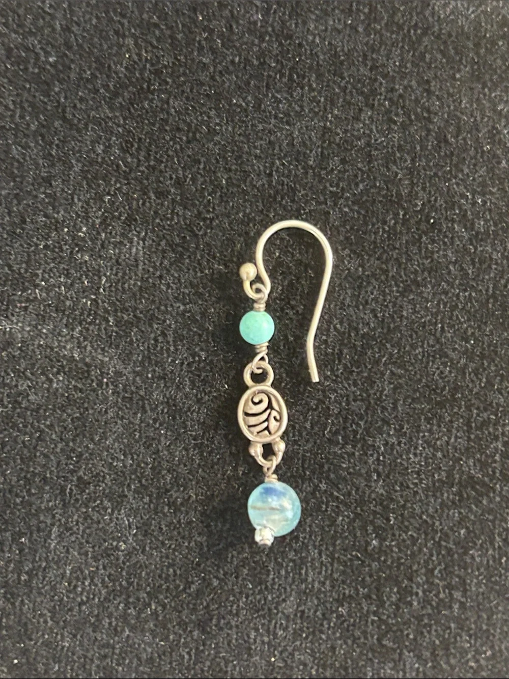 Silpada .925 Sterling Silver Earring Single Replacement W1680